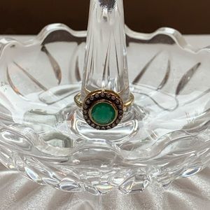 Stella & Dot Emerald Ring
